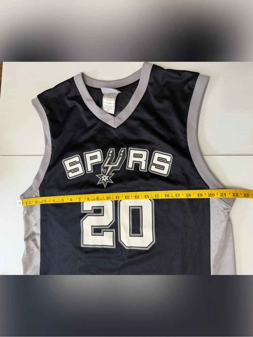 Adidas NBA San Antonio Spurs Manu Ginobili Basketball Jersey - M